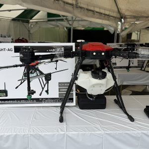 産業ドローン展示　FLiGHT-AG